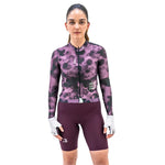 CAMISA CICLISMO MANGA LARGA TIDE CIRUELA PARA MUJER