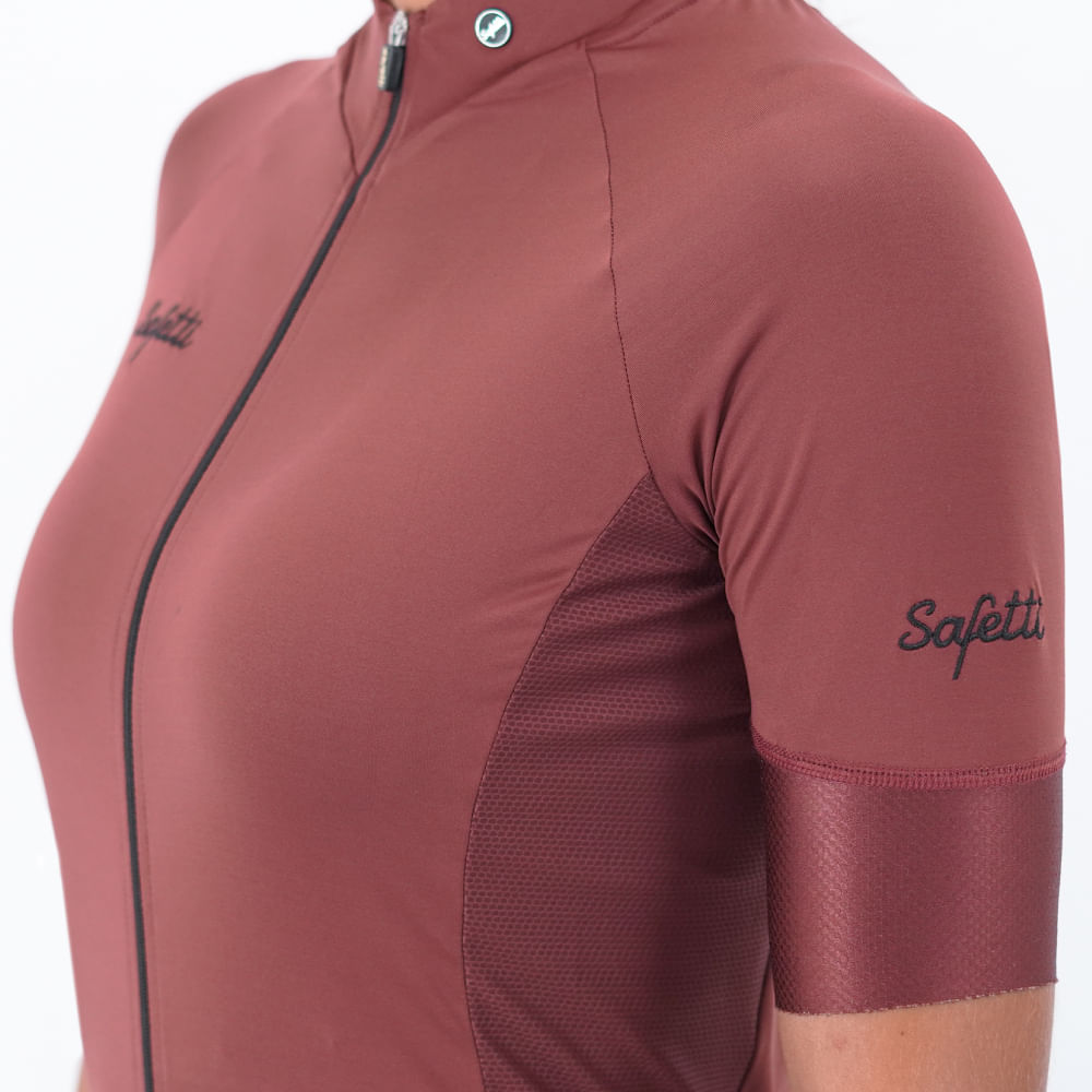 CAMISA CICLISMO BASIC COCOA PARA MUJER