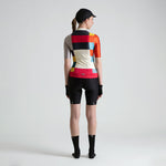 CAMISA CICLISMO MANGA CORTA QUADRI PARA MUJER