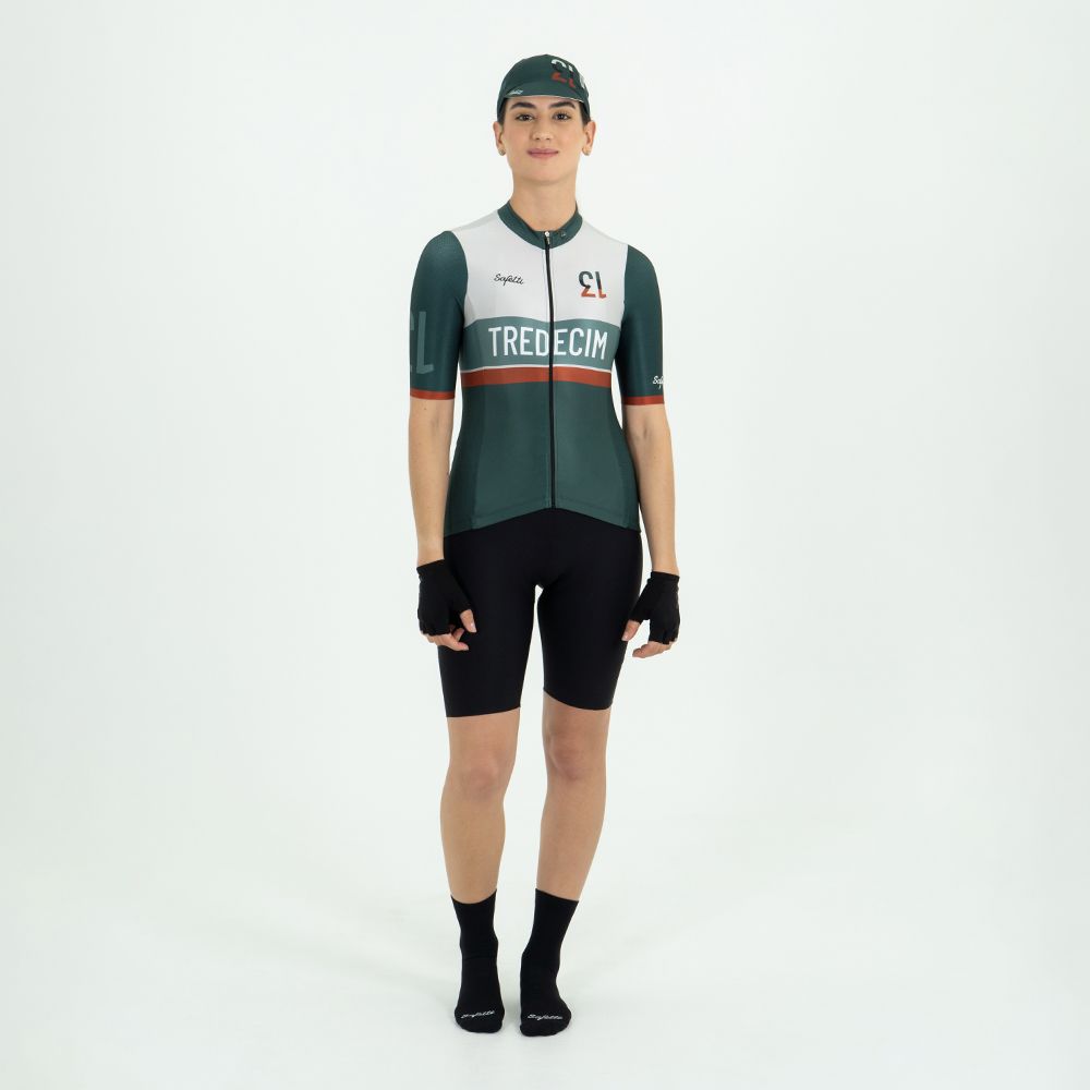 CAMISA CICLISMO MANGA CORTA TREDECIM PARA MUJER