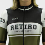 CAMISA CICLISMO MANGA CORTA RETIRO PARA MUJER