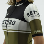 CAMISA CICLISMO MANGA CORTA RETIRO PARA MUJER