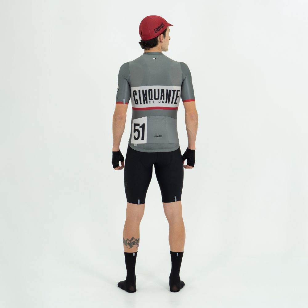 CAMISA CICLISMO MANGA CORTA DORSAL 51 PARA HOMBRE