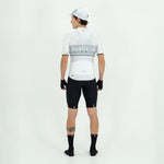 CAMISA CICLISMO MANGA CORTA LA MAGLIA BIANCA PARA HOMBRE