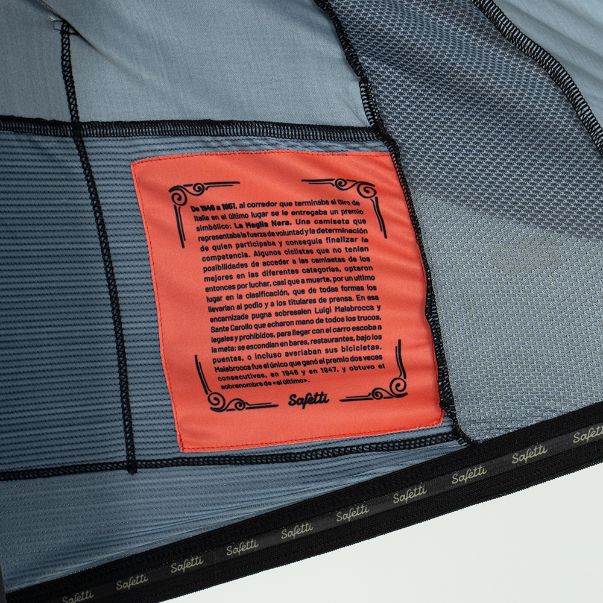 CAMISA CICLISMO MANGA CORTA LA MAGLIA NERA PARA HOMBRE