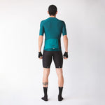 CAMISA CICLISMO MANGA CORTA ESSENCIAL COLORS PETROL BLUE PARA HOMBRE