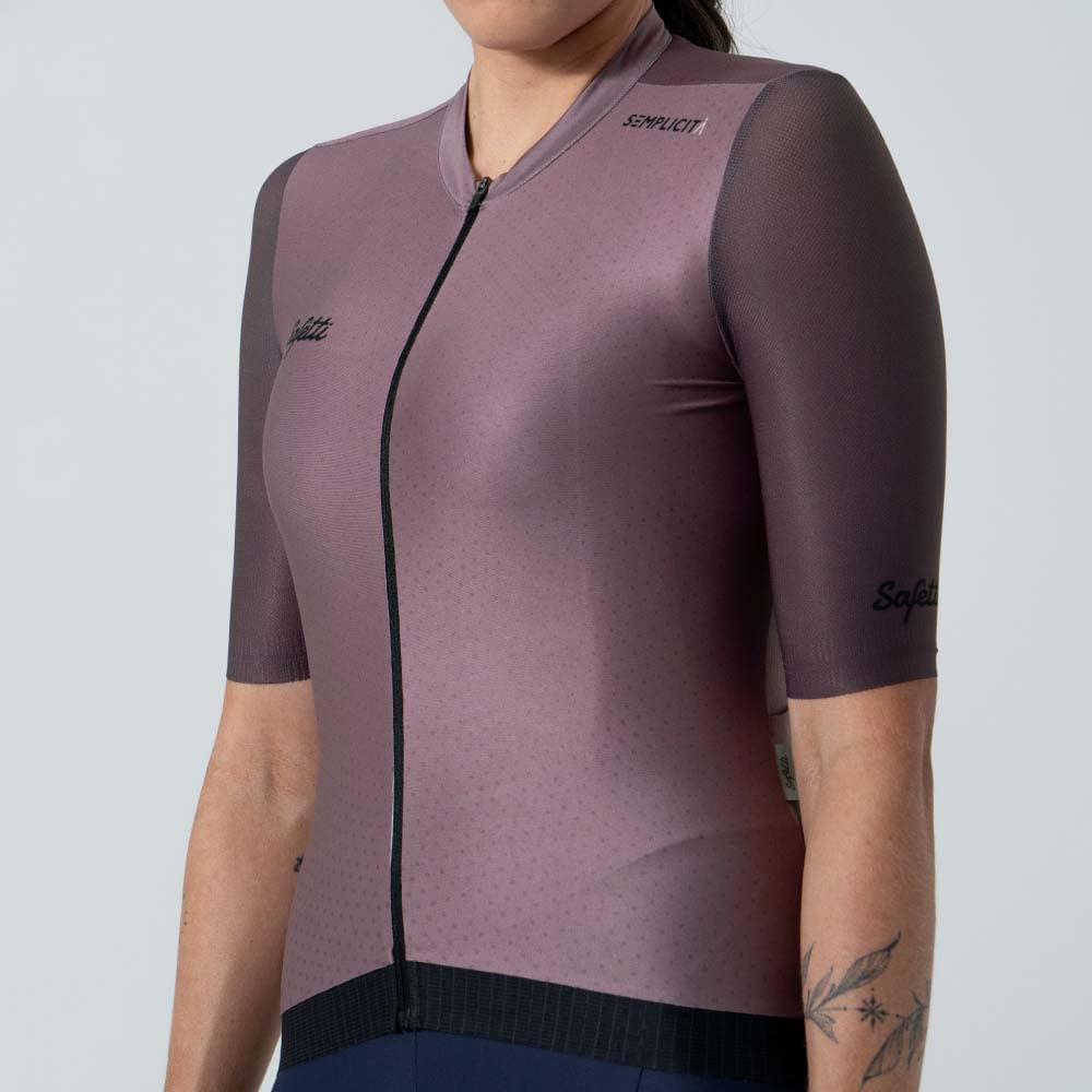 CAMISA CICLISMO MANGA CORTA BERRYMILK PARA MUJER