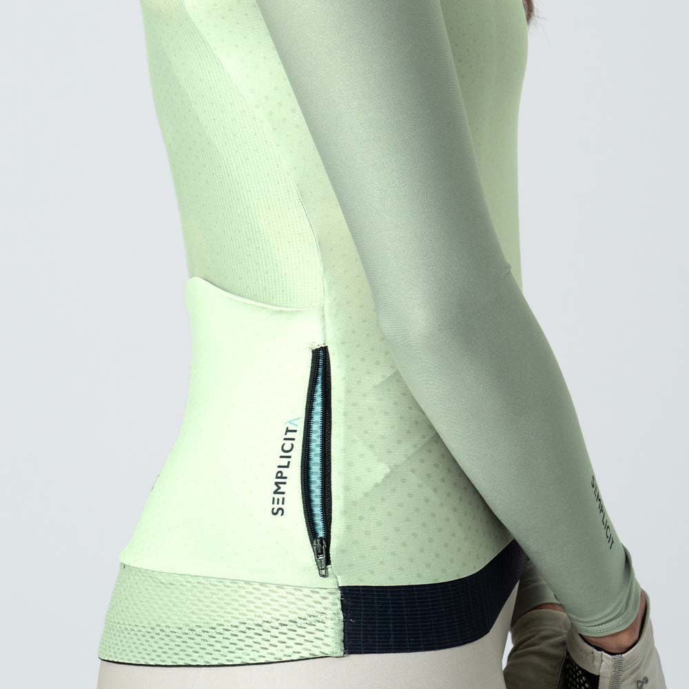 CAMISA CICLISMO MANGA LARGA STEVIA PARA MUJER