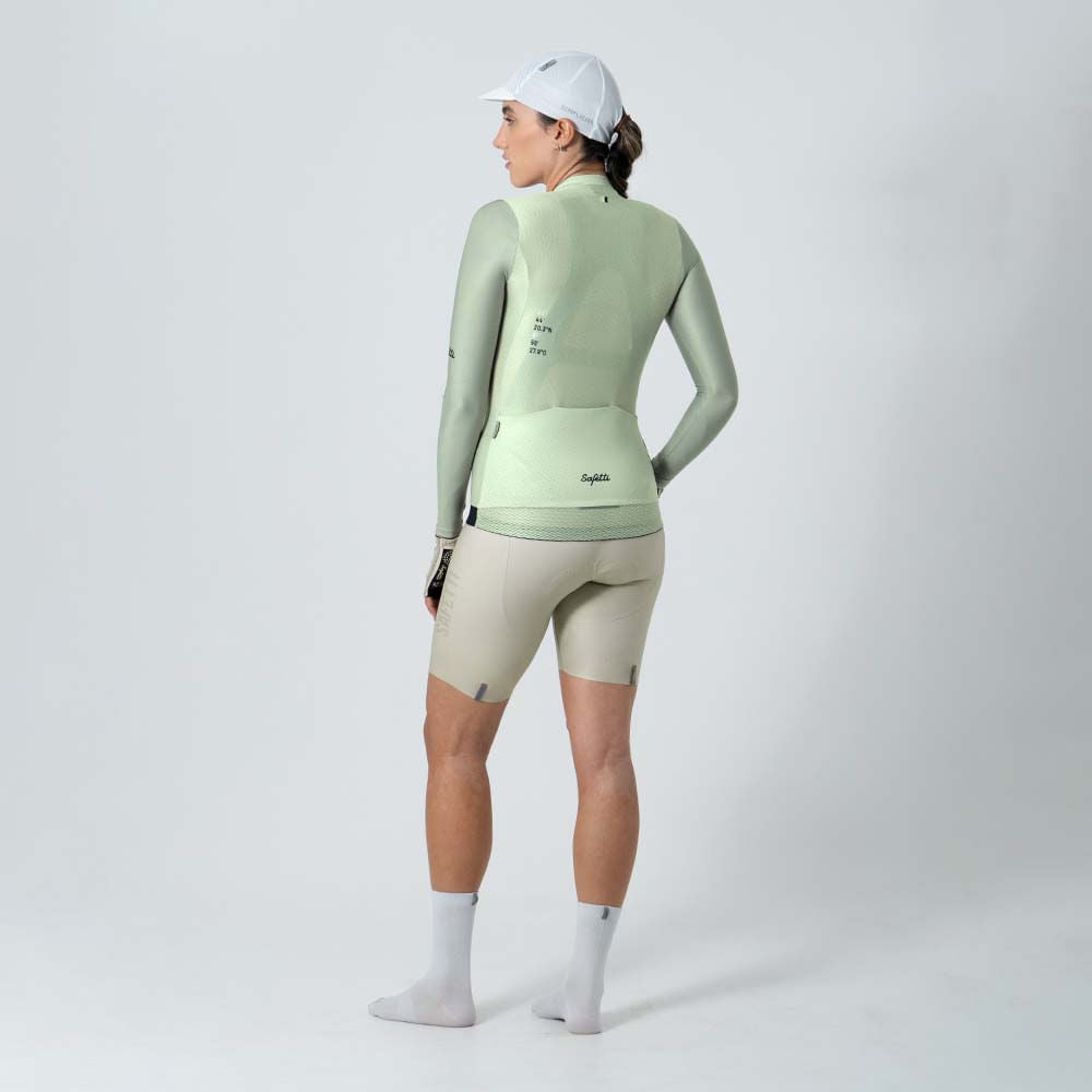 CAMISA CICLISMO MANGA LARGA STEVIA PARA MUJER