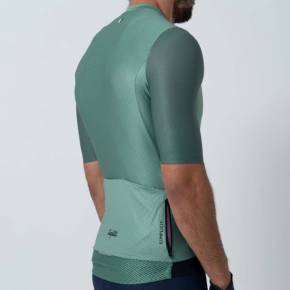 CAMISA CICLISMO MANGA CORTA CADET BLUE PARA HOMBRE