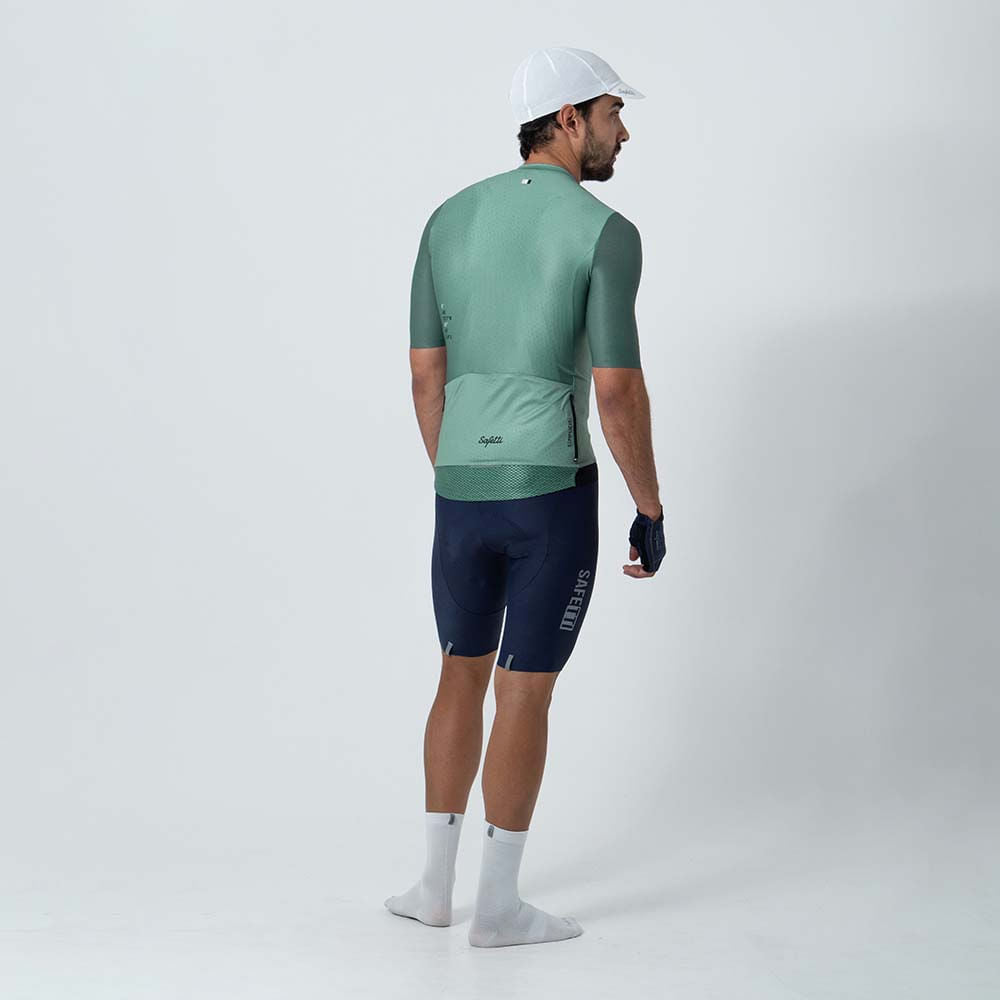 CAMISA CICLISMO MANGA CORTA CADET BLUE PARA HOMBRE