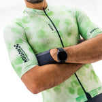 CAMISA CICLISMO MANGA CORTA TIDE VERDE PARA HOMBRE