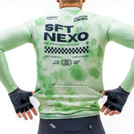 CAMISA CICLISMO MANGA LARGA TIDE VERDE PARA HOMBRE