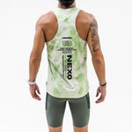CAMISETA RUNNING MANGA SISA TIDE VERDE PARA HOMBRE