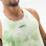CAMISETA RUNNING MANGA SISA TIDE VERDE PARA HOMBRE