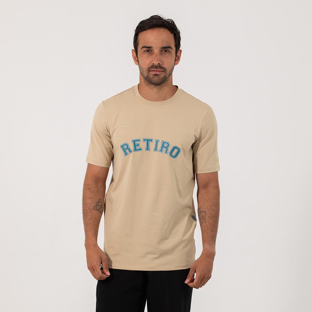 CAMISETA LIFESTYLE MANGA CORTA RETIRO 2025 PARA HOMBRE– Safetti