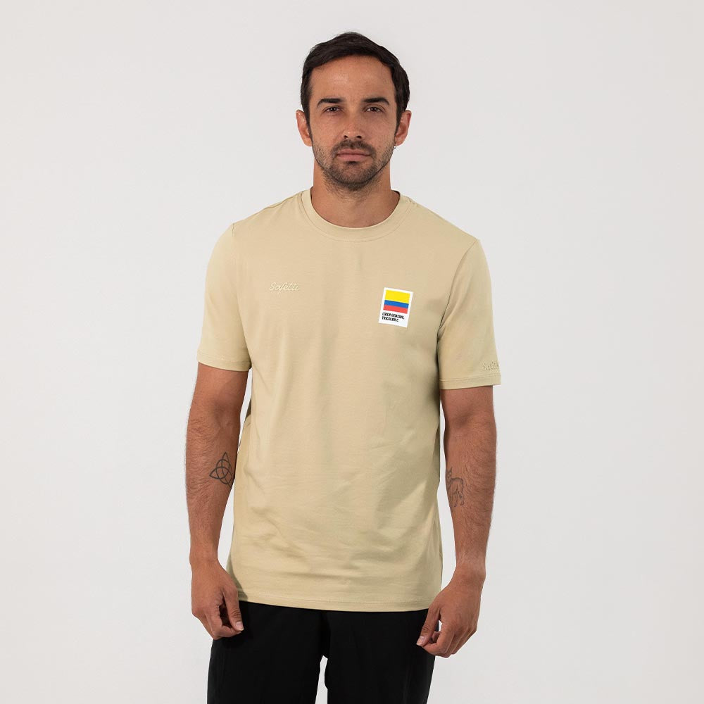 CAMISETA LIFESTYLE MANGA CORTA COLOMBIA PARA HOMBRE– Safetti