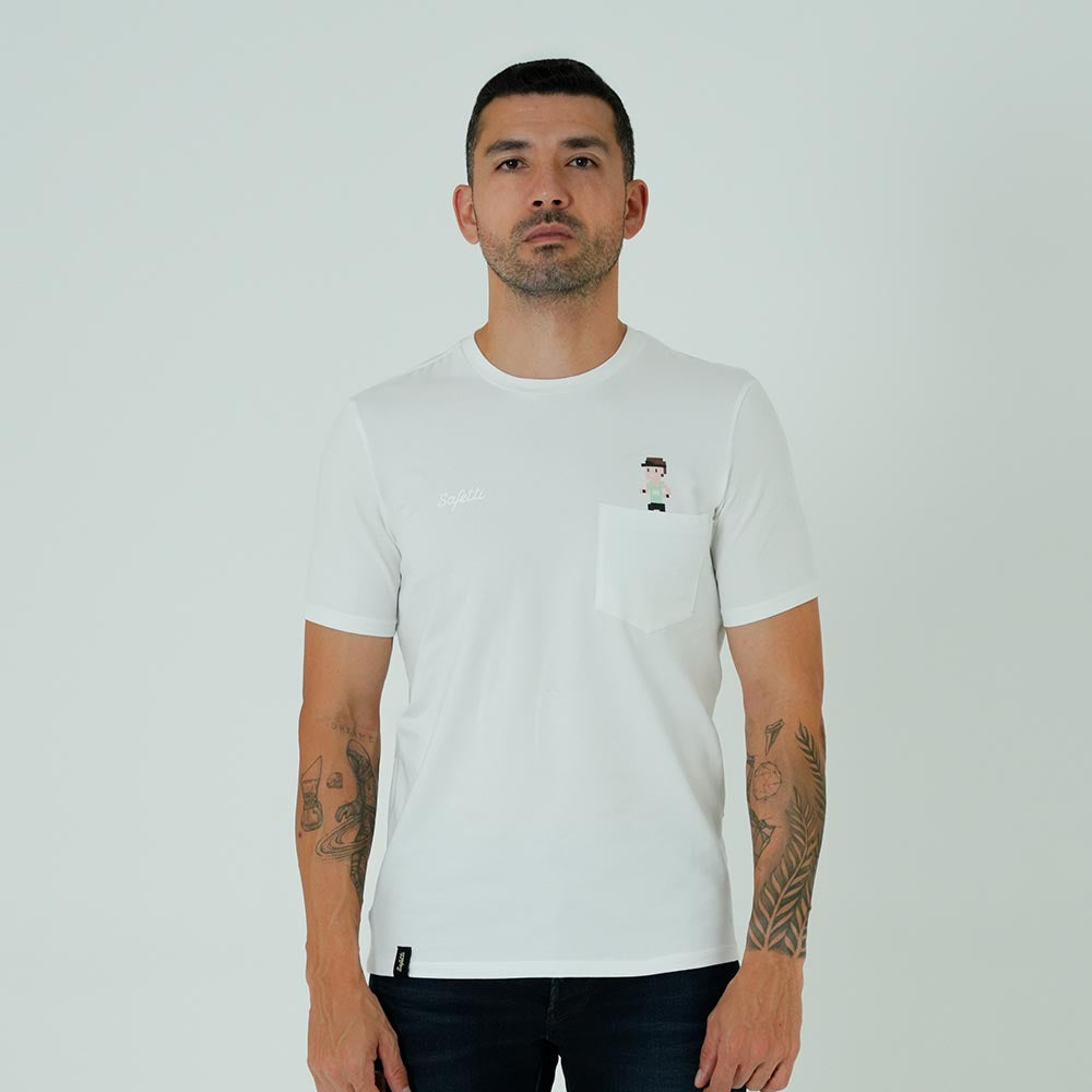 CAMISETA LIFESTYLE BLANCO EVO PARA HOMBRE– Safetti