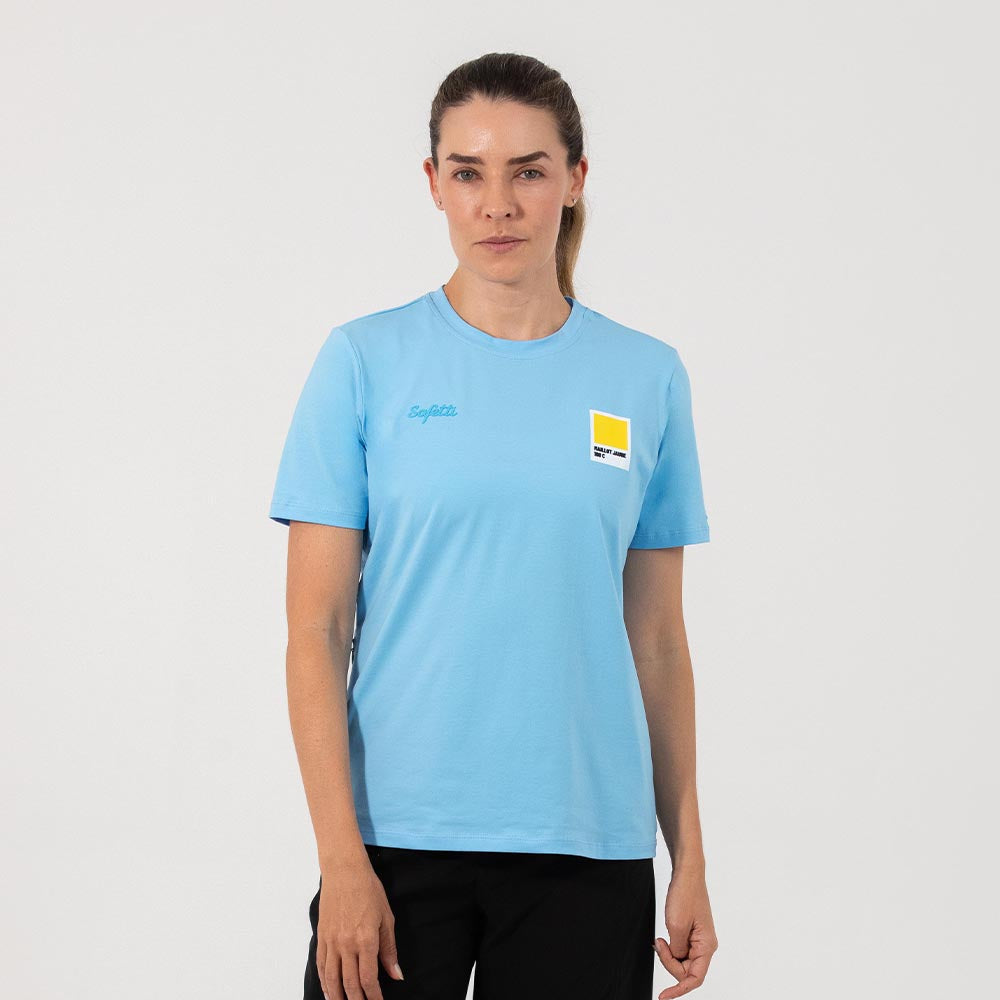 CAMISETA LIFESTYLE MANGA CORTA EL TOUR PARA MUJER– Safetti