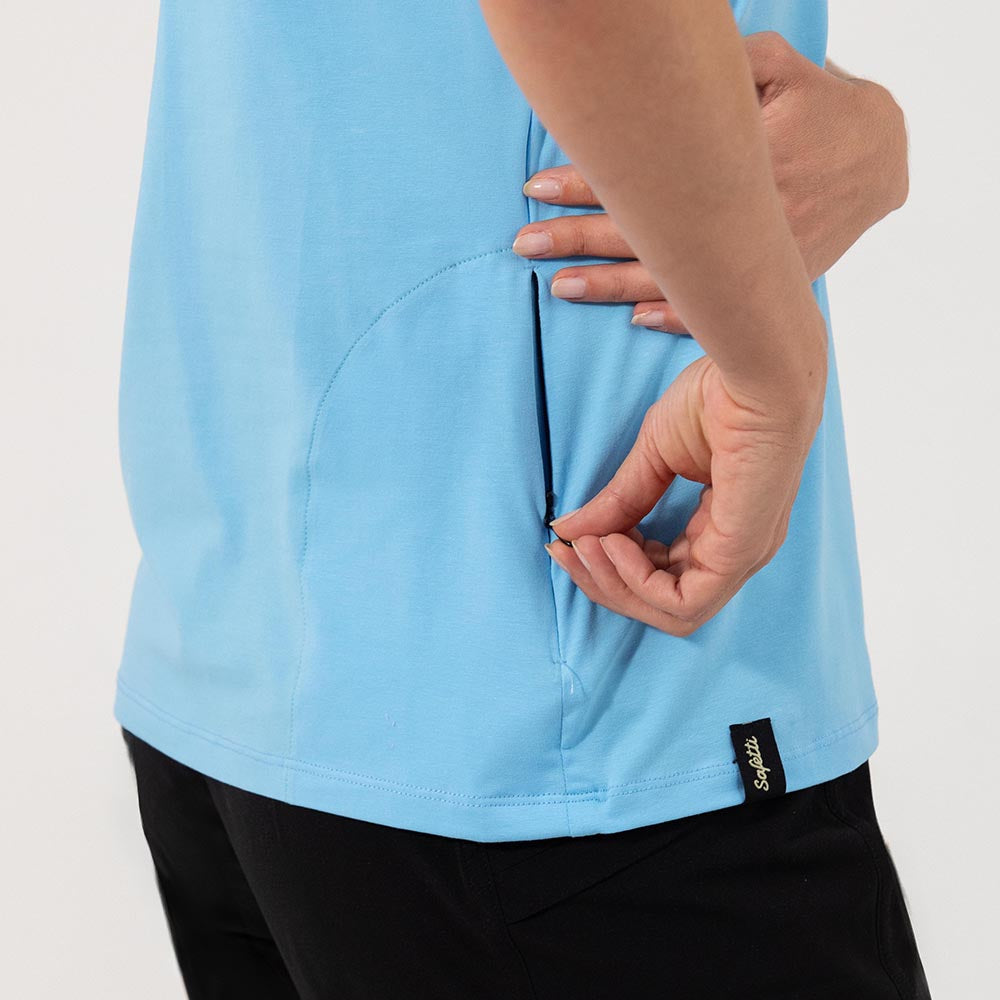 CAMISETA LIFESTYLE MANGA CORTA EL TOUR PARA MUJER