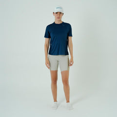 CAMISETA RUNNING MANGA CORTA PRO 405 AZUL OSCURO PARA MUJER