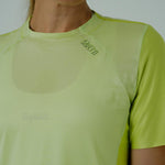 CAMISETA RUNNING MANGA CORTA PRO 405 LEMON PARA MUJER