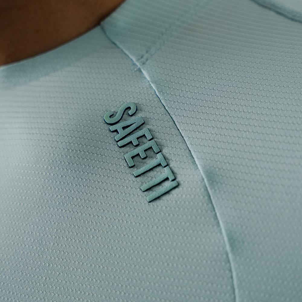 CAMISETA RUNNING MANGA CORTA PRO 405 AZUL CLARO PARA HOMBRE