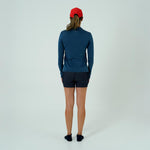 CAMISETA RUNNING MANGA LARGA ACTIVE BLUE PARA MUJER