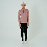 CAMISETA RUNNING MANGA LARGA ACTIVE ROSE PARA MUJER