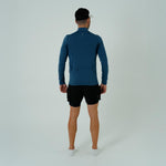 CAMISETA RUNNING MANGA LARGA ACTIVE BLUE PARA HOMBRE