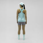 CAMISETARUNNING MANGA SISA SKYBLUE AZUL CLARO PARA MUJER
