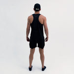 CAMISETA RUNNING MANGA SISA LEVIT BLACK PARA HOMBRE