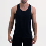 CAMISETA RUNNING MANGA SISA LEVIT BLACK PARA HOMBRE