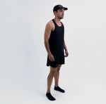 CAMISETA RUNNING MANGA SISA LEVIT BLACK PARA HOMBRE