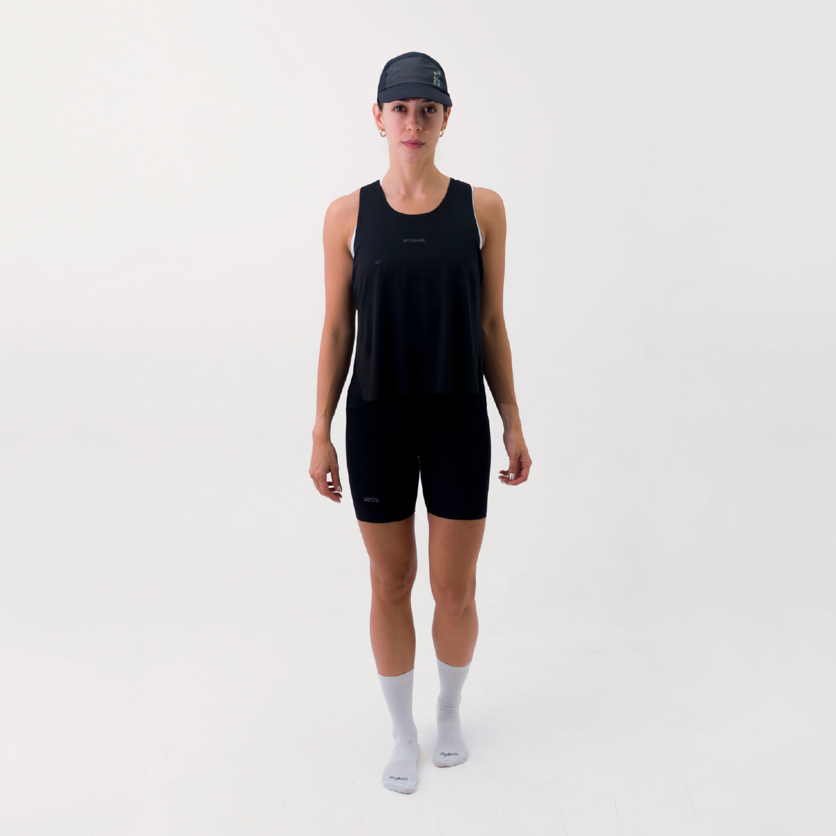 CAMISETA RUNNING MANGA SISA LEVIT BLACK PARA MUJER