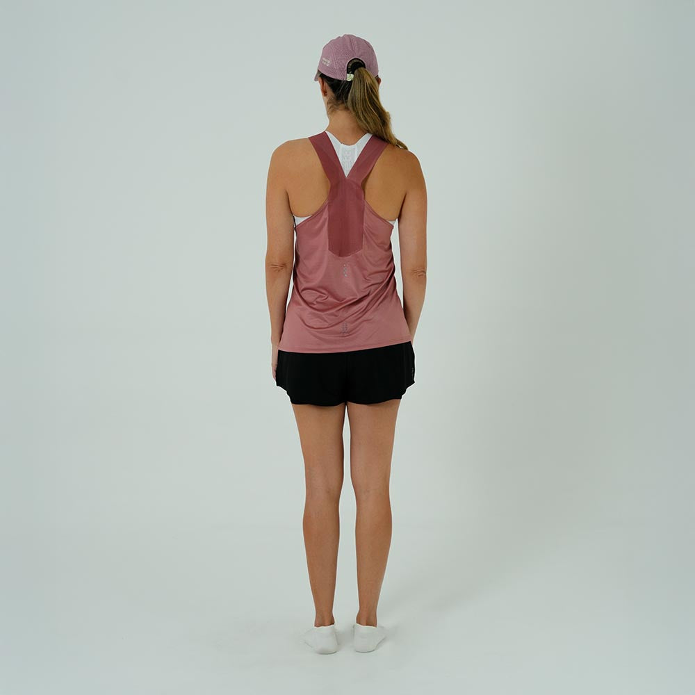 CAMISETA RUNNING MANGA SISA PACELINE ROSE PARA MUJER