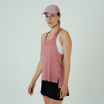 CAMISETA RUNNING MANGA SISA PACELINE ROSE PARA MUJER