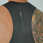 CAMISETA RUNNING MANGA SISA PACELINE GRIS PARA HOMBRE