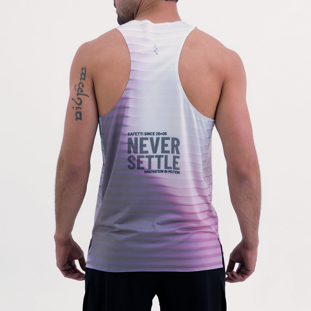 CAMISETA RUNNING MANGA SISA LEVIT DISTORTION PARA HOMBRE