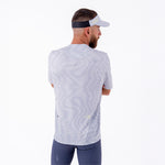 CAMISETA RUNNING MANGA CORTA PRO 405 GRIS CLARO PARA HOMBRE