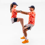 CAMISETA RUNNING MANGA CORTA TIDE SALMON PARA HOMBRE