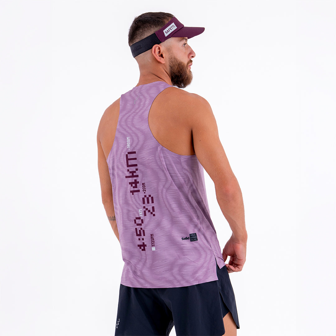 CAMISETA RUNNING MANGA SISA LEVIT SOLID PARA HOMBRE