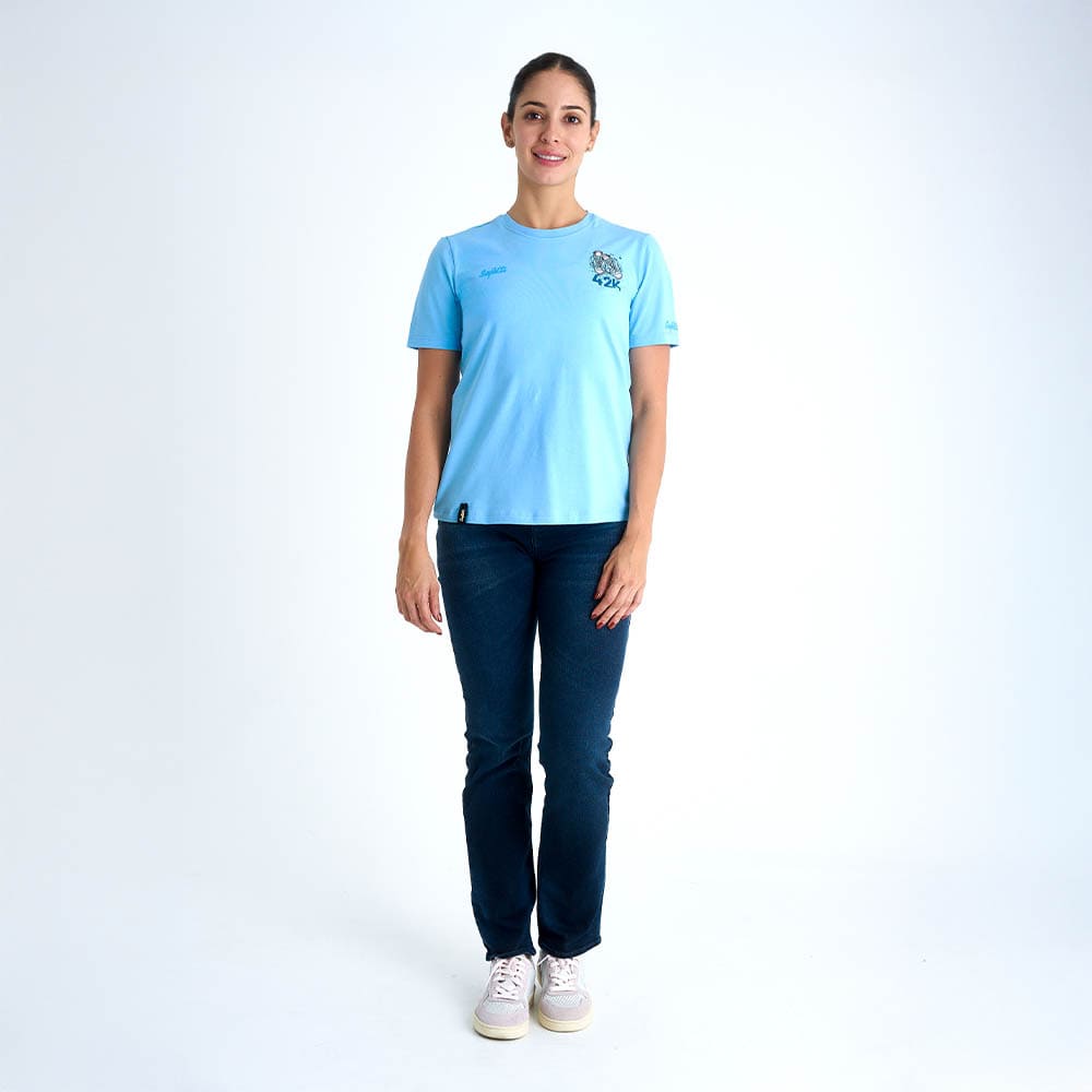 CAMISETA LIFESTYLE MANGA CORTA 42K PARA MUJER– Safetti