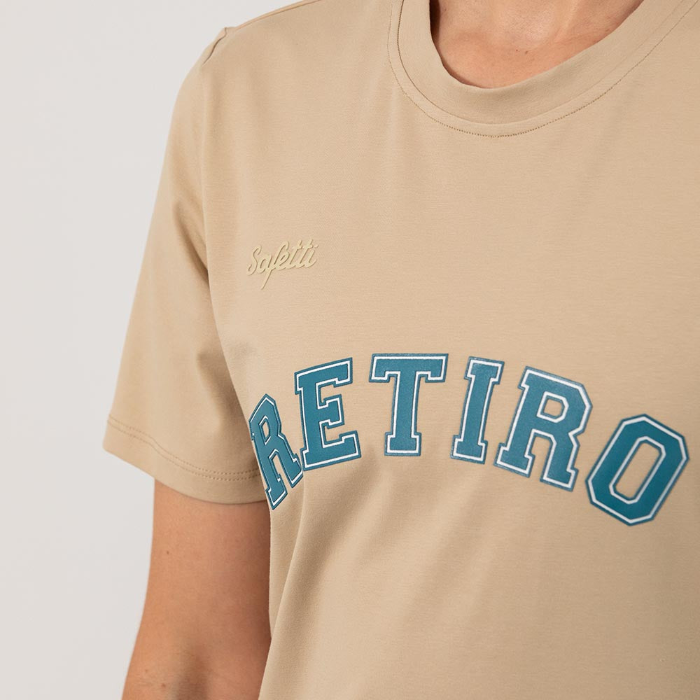 CAMISETA LIFESTYLE MANGA CORTA RETIRO 2025 PARA MUJER