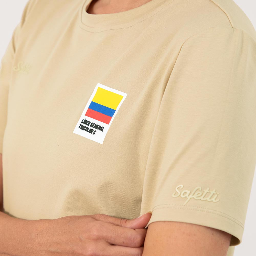CAMISETA LIFESTYLE MANGA CORTA COLOMBIA PARA MUJER