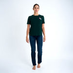 CAMISETA LIFESTYLE MANGA CORTA CASQUETE PARA MUJER