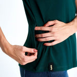 CAMISETA LIFESTYLE MANGA CORTA CASQUETE PARA MUJER