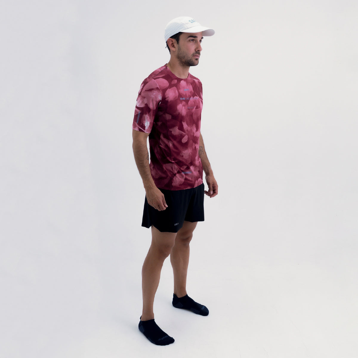 CAMISETA RUNNING MANGA CORTA PRO 405 VINEYARD PARA HOMBRE