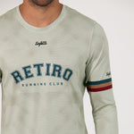 CAMISETA RUNNING MANGA LARGA RETIRO 2025 PARA HOMBRE