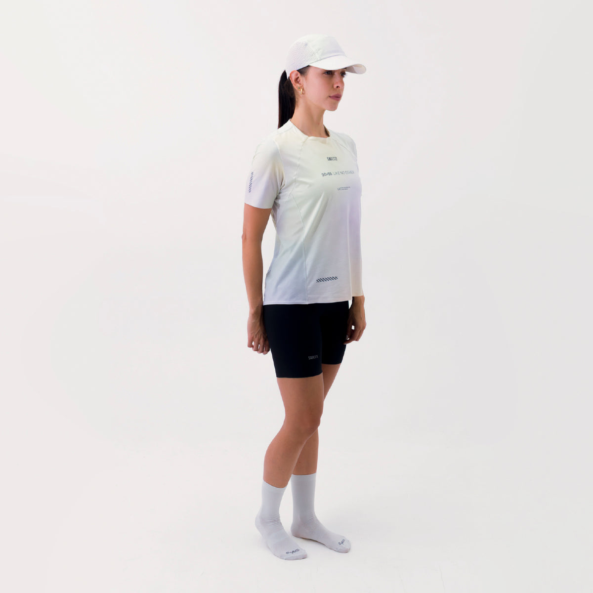 CAMISETA RUNNING MANGA CORTA PRO 405 GLASSCOLOR PARA MUJER